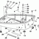 E6RLESR Нижний кожух двигателя