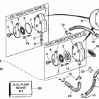 E45RCLESR Fuel pump and filter - rope start