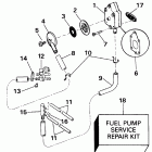 E40TELESR Fuel pump and filter early production