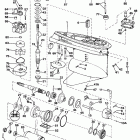 E120TXESB Gearcase - 140tx standard rotation