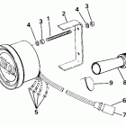 E300PLESB Quartach tachometer - flush mount - digital - plug...