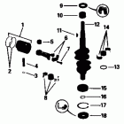E4RLESR Коленчатый вал & Поршень
