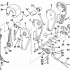 E120TXCEM Remote control assembly - binnacle mount, dual lev...