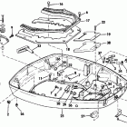 E155WTLZ Нижний кожух двигателя