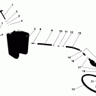E4RLCEC Fuel tank & hose assembly