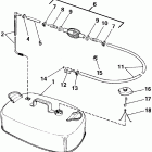 E4RDHCEC Топливный бак