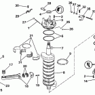 E200TXCEA Коленчатый вал & Поршень