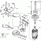 E155WTLZ Electric starter & solenoid american bosch 08142-2...