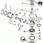 E3BRCEC Коленчатый вал & Поршень