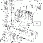 E120TXCEM Gearcase - 140cx counter rotation