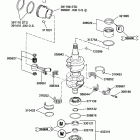 E40TTLCEC Коленчатый вал & Поршень
