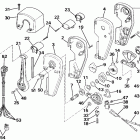 E175TXCEB Remote control assembly - binnacle mount, dual lev...