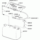 E48ESLCER Топливный бак