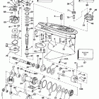 E200TXCEA Корпус редуктора-Стандартное вращение