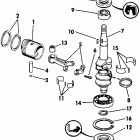 E4RDHCEC Коленчатый вал & Поршень