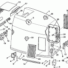 E300PLCEM Engine cover - johnson 300 models