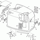 E200TXCEA Engine cover - johnson - 200stl