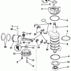 E88MSLCER Коленчатый вал & Поршень