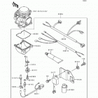 Bayou 400 4X4 (KLF400-B1) Optional parts(carburetor)(klf400-b1 / b2)
