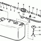 T65WMLM Fuel tank without gauge