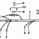 E25TECCA Cable assembly - remote electric models
