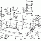 E75ECCA Нижний кожух двигателя