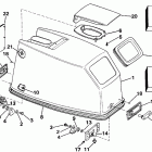 E40ECCS Engine cover - evinrude rope start only