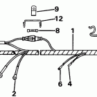 E28ESLCCR Cable assembly - remote electric models