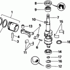 E4RLCCS Коленчатый вал & Поршень