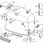 E275PXCCA Engine cover - evinrude 275 models