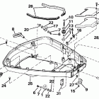 W100WTLM Нижний кожух двигателя