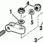 E75ECCA Steering bolt and clevis assembly kit