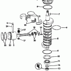 E150TLCCA Коленчатый вал & Поршень