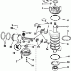 E110TXCCA Коленчатый вал & Поршень