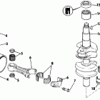E28ESLCCR Коленчатый вал & Поршень