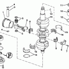 T65WMLM Коленчатый вал & Поршень