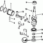 E8SRLCCS Коленчатый вал & Поршень