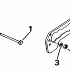 E40ECCS Transom mount kit - rope start only