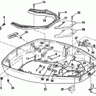 C155WTXM Нижний кожух двигателя