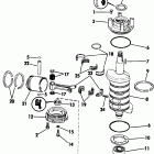 W100WTLM Коленчатый вал & Поршень
