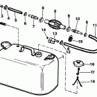 R45RCR Fuel tank without gauge