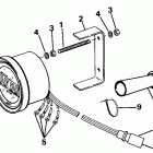 E275PXCCA Quartach tachometer - flush mount - digital - plug...