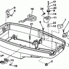 R45RCR Нижний кожух двигателя