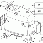 E275PXCCA Engine cover - johnson 275 models