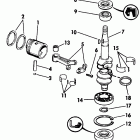 E4BRHLCCS Коленчатый вал & Поршень