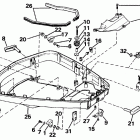 E110TXCCA Нижний кожух двигателя