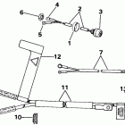 E30TELCCE Start switch & cables - tiller electric models