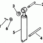 E40ECCS Tilt aid cylinder