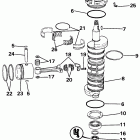 E155WTXCUA Коленчатый вал & Поршень