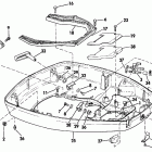 E155WTXCUA Нижний кожух двигателя